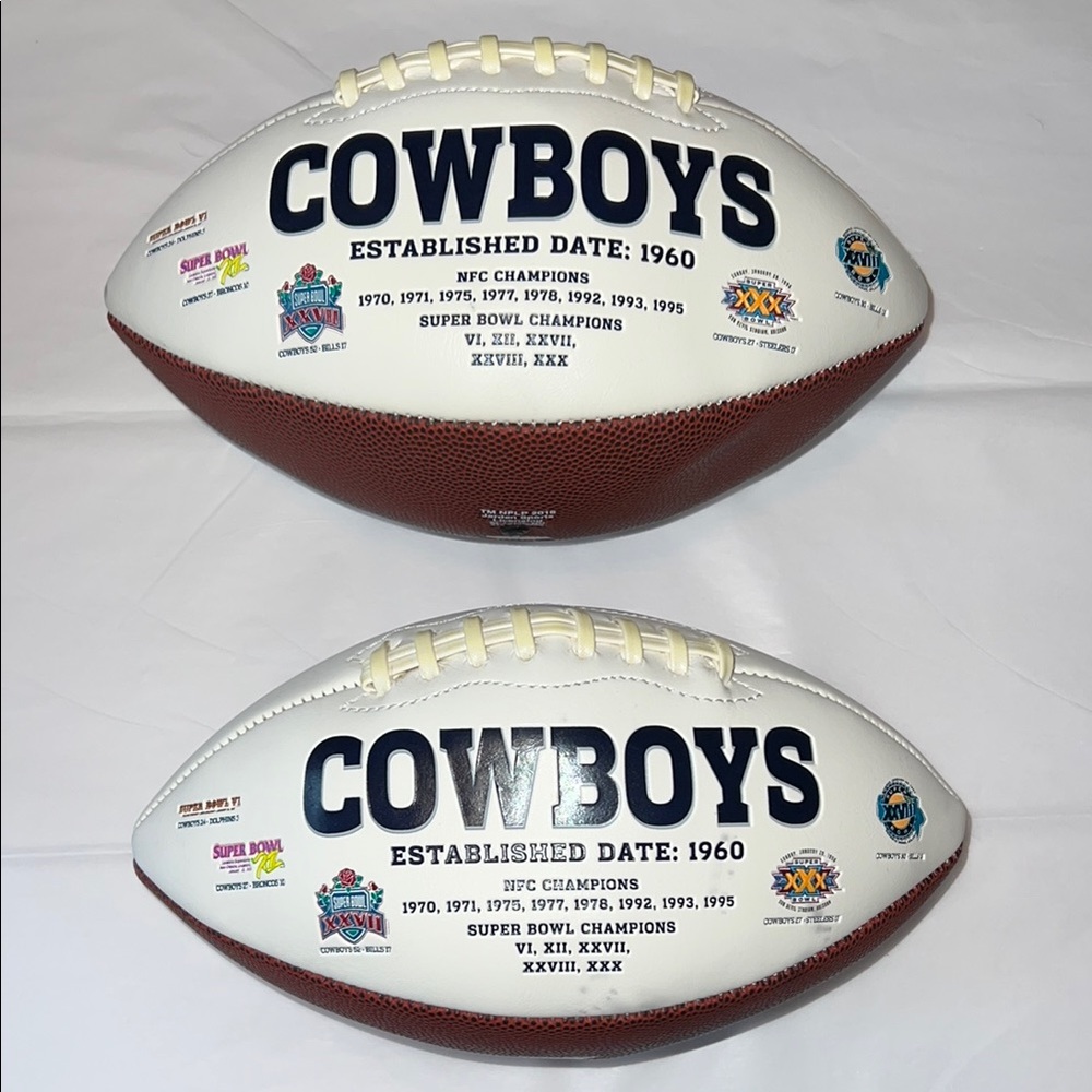 Dallas Cowboys Super Bowl Tribute football